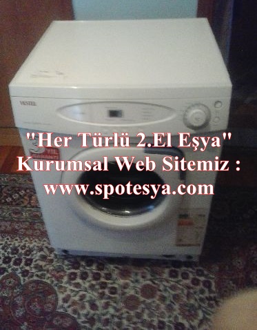 vestel kullanılmış çamaşır makinesi 1 yıl daha garantili