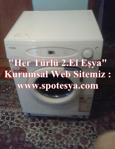 2.el 1000 devir vestel çamaşır makinesi 150 lira