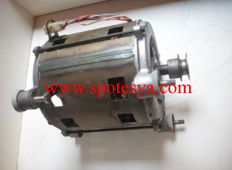 temiz durumda çamaşır makinesi motoru