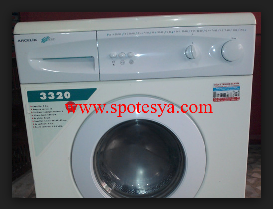 arçelik 3320 çamaşır makinesi