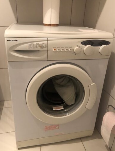 Arçelik çamaşır makinesi 6 kilo 8 devir