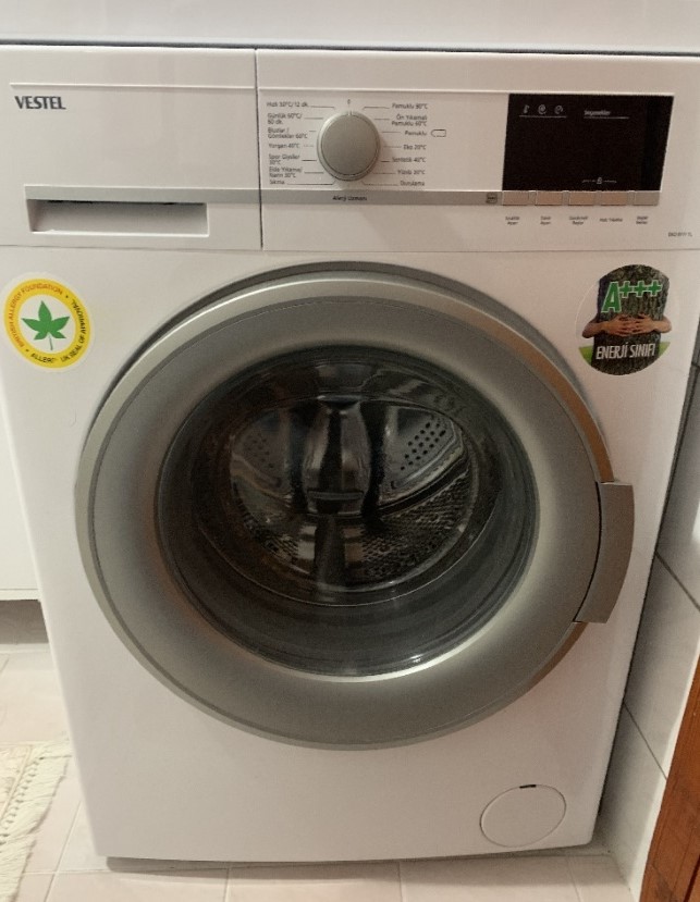 Kullanılmış Arızasız ve Ucuz Vestel EKO çamaşır makinesi