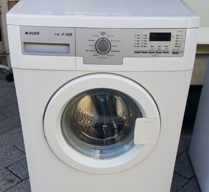 6 kilo 1000 devir A camasir makinesi