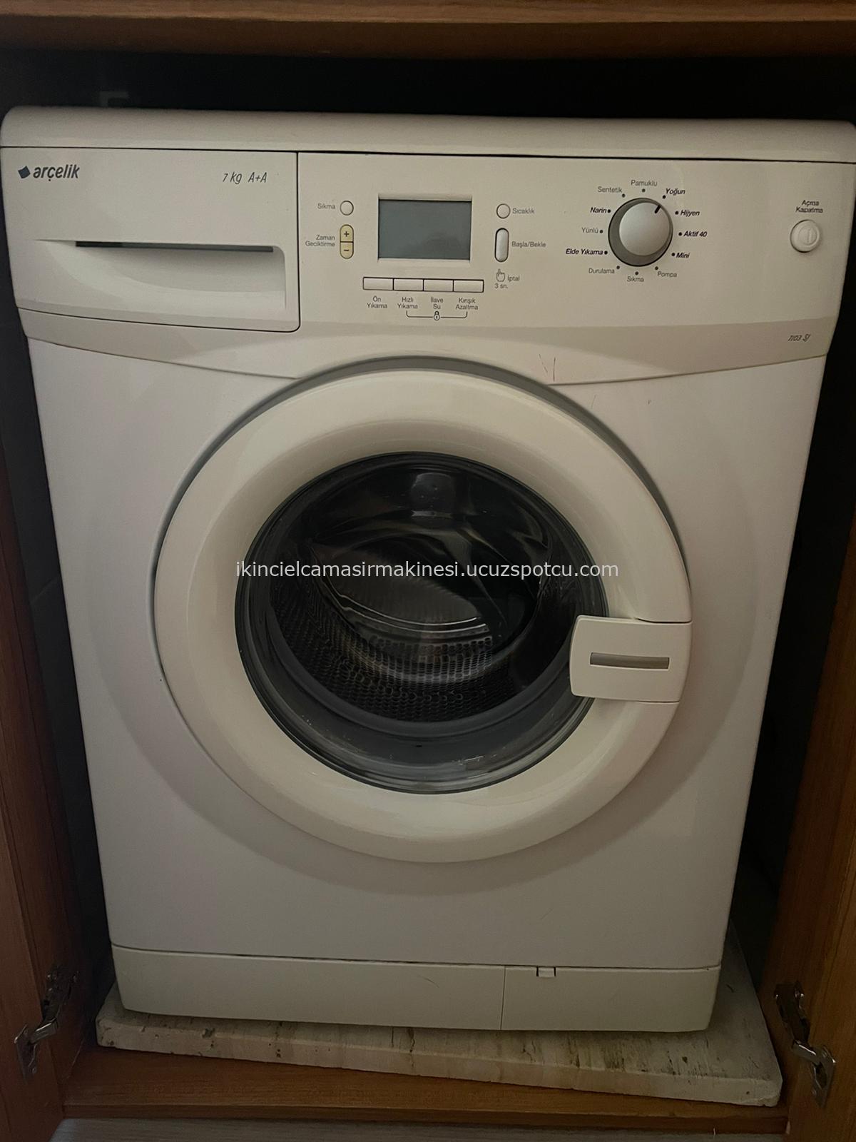 Bakımlı ve temiz arçelik 7 kilo A+ çamaşır makinesi FİYATI: 800 TL