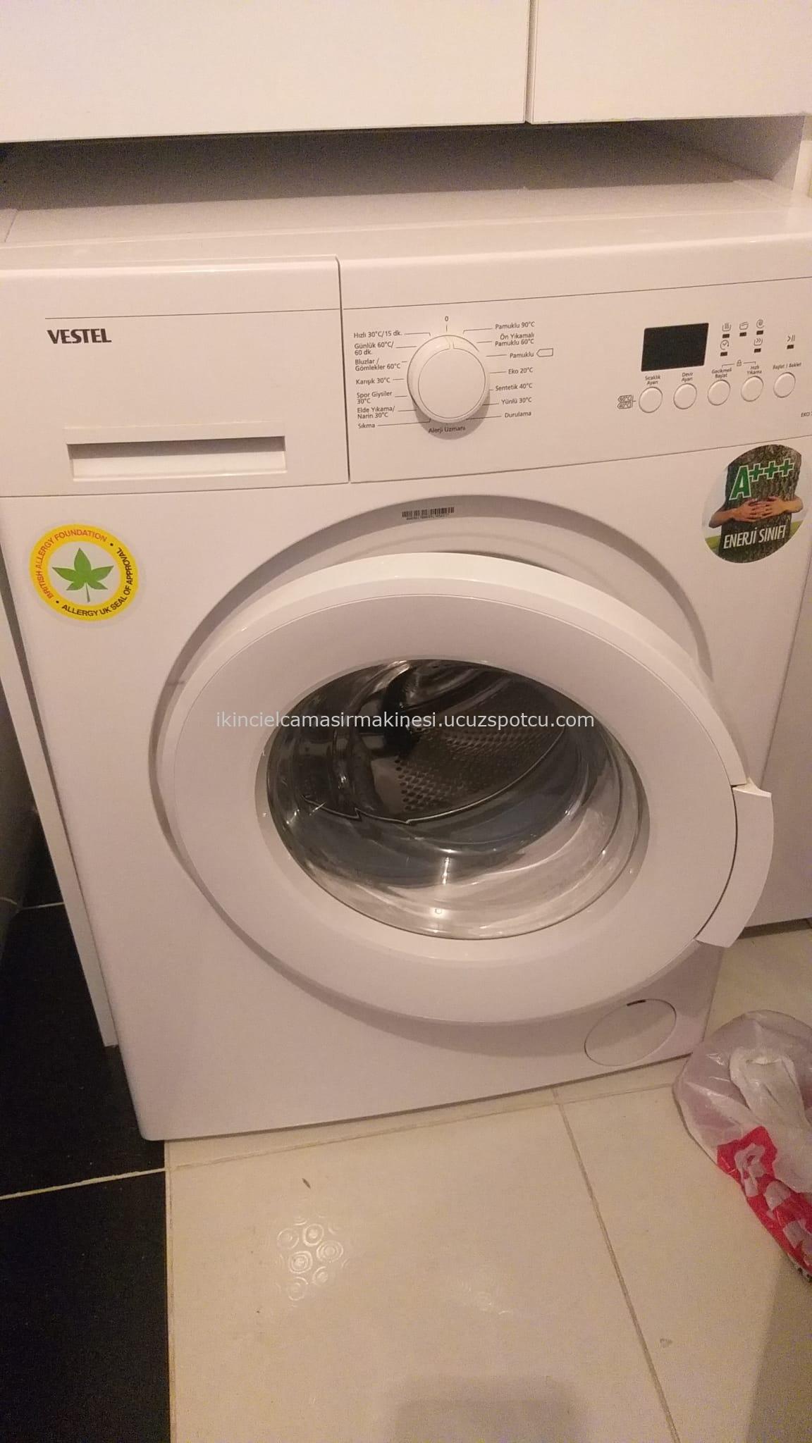 Vestel A+++ çamaşır makinsi sıfır ayarında FİYATI: 2000 TL