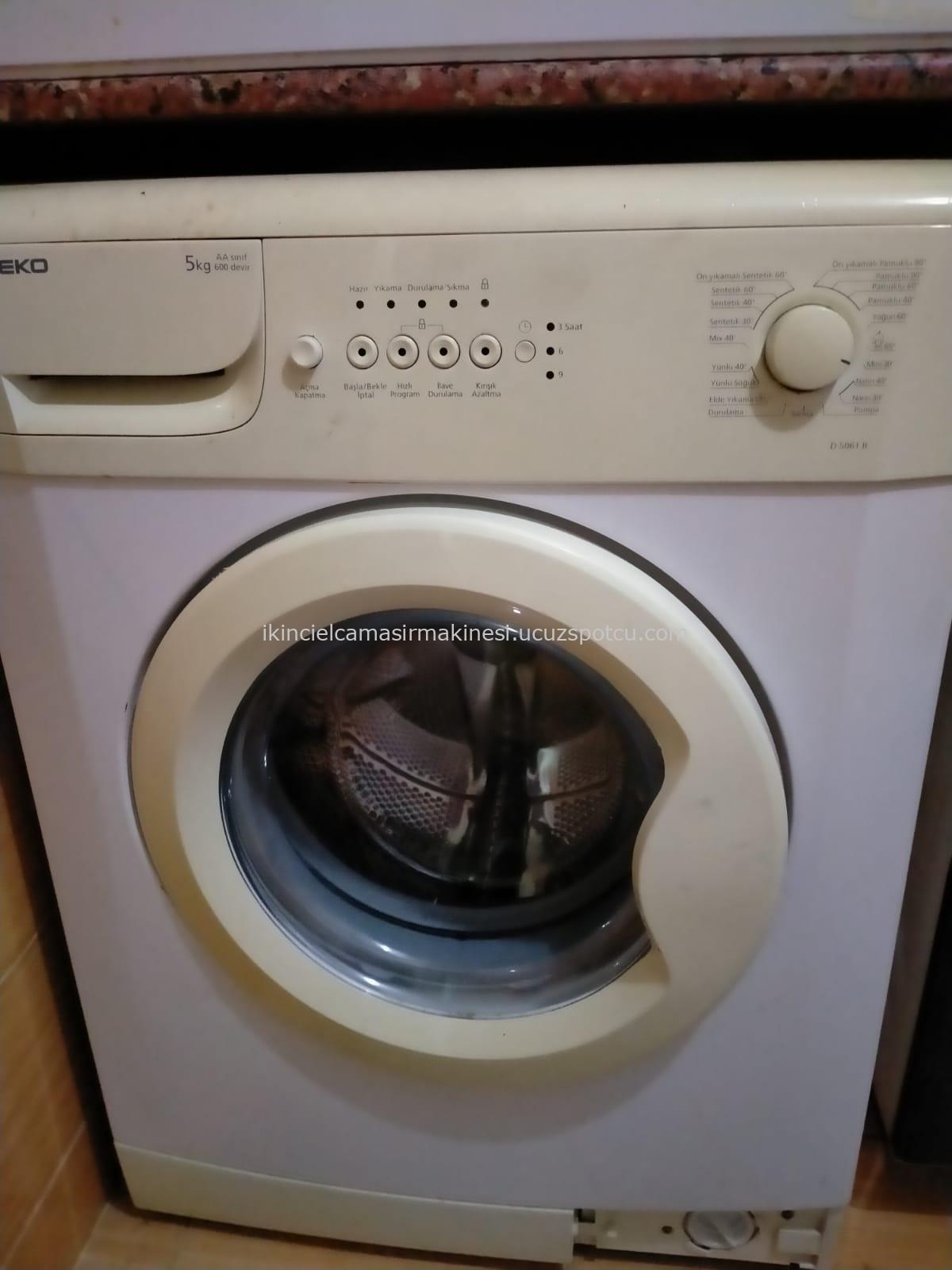 ABEKO ÇAMAŞIR MAKİNESİ 6 KİLO 800 DEVİR ÇALIŞIR DURUMDA ARIZASIZ