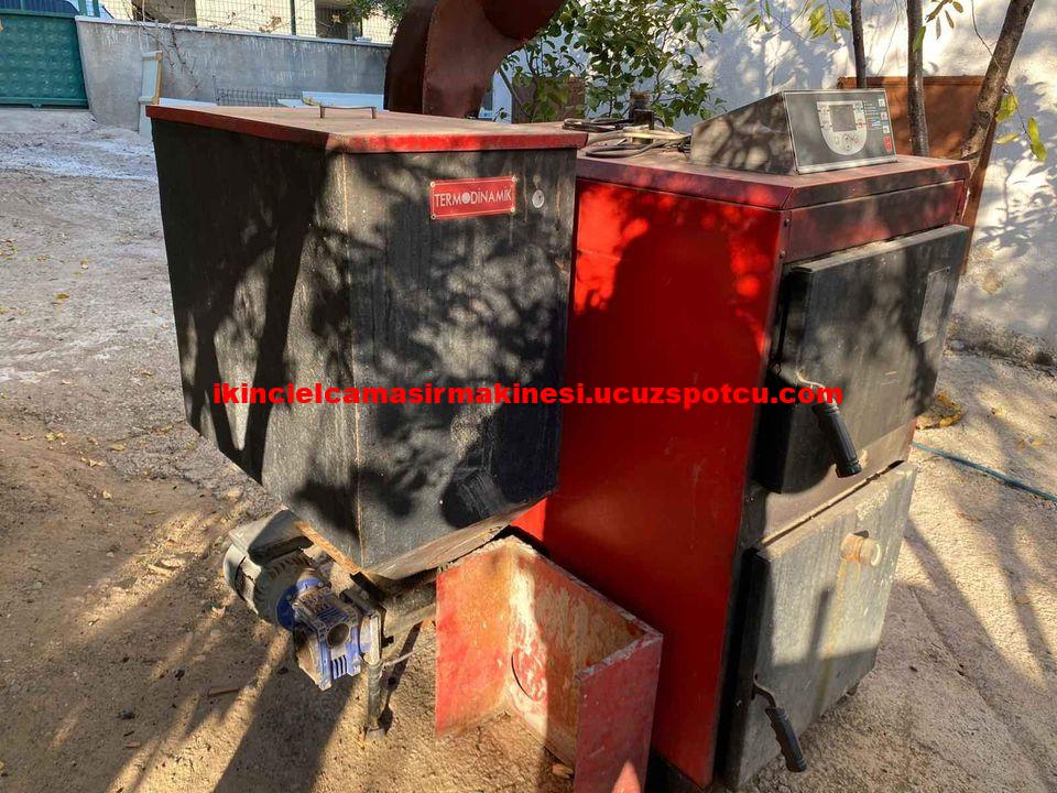 Çalışır durumda termodinamik kalorifer kazanı kömürlü kazanlar