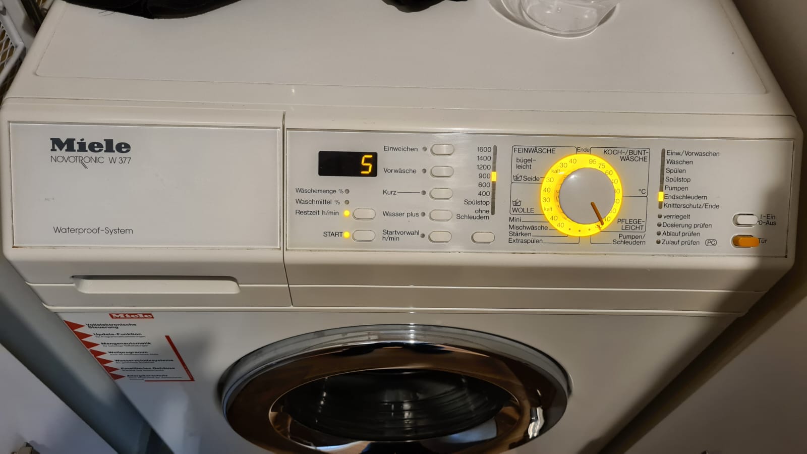 ikinci el miele w377 camasir makinesi 1