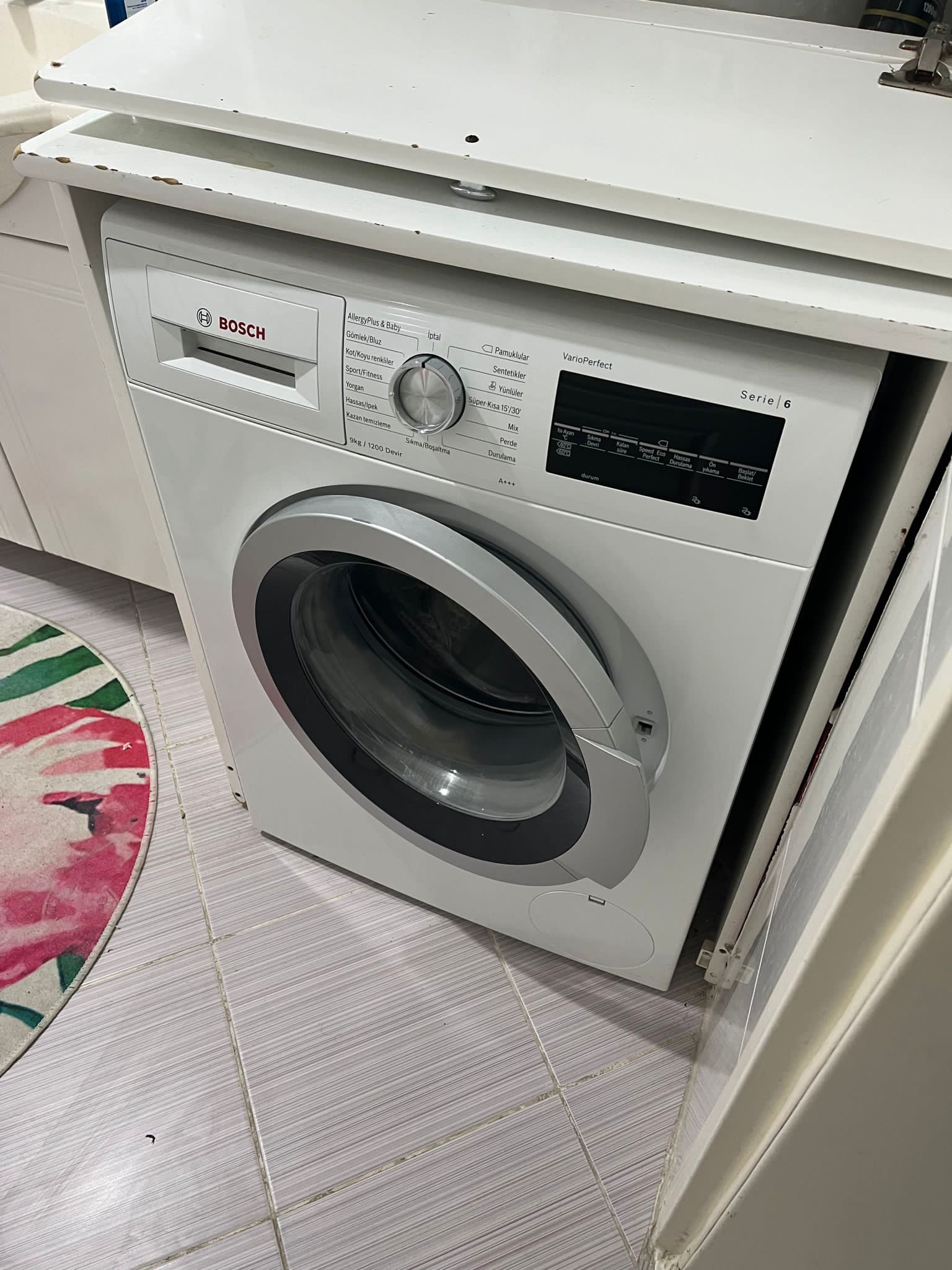 DEFOLU SİEMENS ÇAMAŞIR MAKİNESİ (15 DK HIZLI YIKAMA)