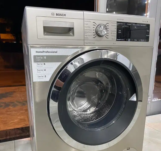 Garantili bosch serie8 9 kg 1400 devir çamaşır makinesi